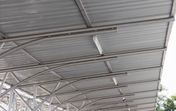 installing Clifton Hampden metal roofing